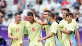 Spain men’s side cruise into Olympics quarter-finals with goals from Euro 2024 winners