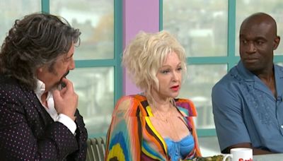 Sunday Brunch viewers baffled by Cyndi Lauper's 'strange behaviour'