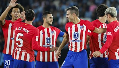 Horario y dónde ver por TV el Atlético de Madrid - Celta de Vigo de LaLiga EA Sports