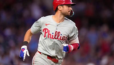 Trea Turner homers twice, Michael Mercado gets first MLB win as Phillies hold off Cubs