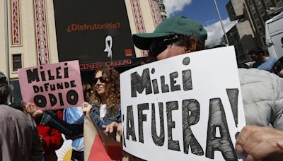 Organizaciones en Alemania convocan el "mes anti-Milei" en protesta por su visita en junio