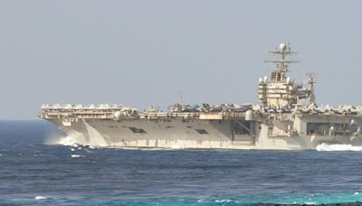 The US Navy is on its fourth aircraft carrier as its warships react to fighting in the Middle East