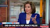 Irked Pelosi Suggests MSNBC Anchor Is a Trump ‘Apologist’
