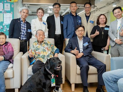 Companion dogs comfort Hong Kong’s seniors through new programme