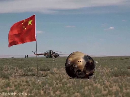 China’s Chang’e-6 moon mission returns to Earth with historic far side samples