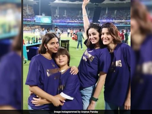 BFFs Suhana Khan, Ananya Panday And Shanaya Kapoor Had This Much Fun At IPL Final