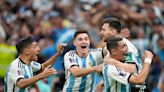 La selección argentina: los goles de Lionel Messi, Enzo Fernández y el resumen del partido