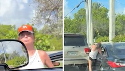 Woman Gets Instant Karma in Road Rage Incident, Car Crashes into SUV