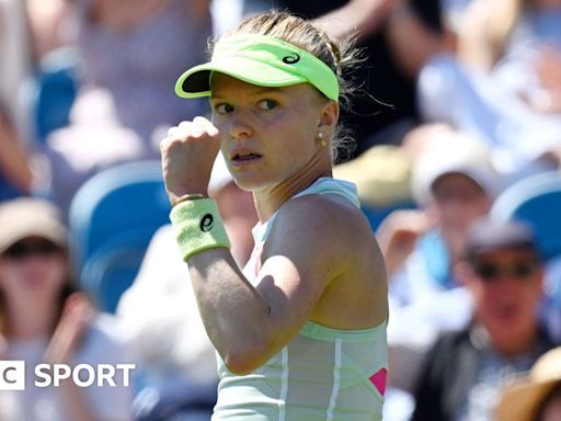 Eastbourne 2024: Harriet Dart beats Marie Bouzkova in first round