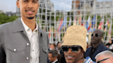 Lamar Jackson Seen With Victor Wembanyama At Paris Fashion Week