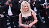 Kylie Minogue cuts a svelte figure in sheer corset dress at Cannes Film Festival