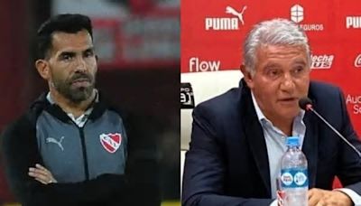 El fuerte mensaje de Burruchaga para Tevez en Independiente: "Empezaron los problemas"