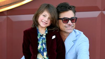 John Stamos' 6-year-old son Billy plays drums at Beach Boys concert