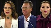 Tercer debate por gubernatura de Jalisco: entre acusaciones de machismo y corrupción, candidatos hablan de salud y empleo