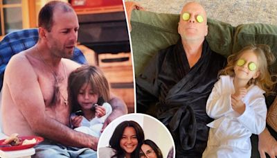 Demi Moore and Emma Heming team up to celebrate ‘favorite girl dad’ Bruce Willis on Father’s Day