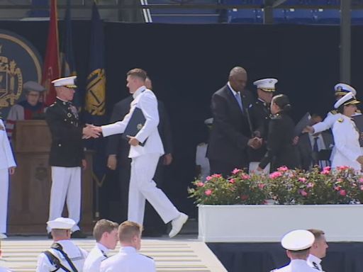 U.S. Naval Academy celebrates Class of 2024's graduation and commissioning