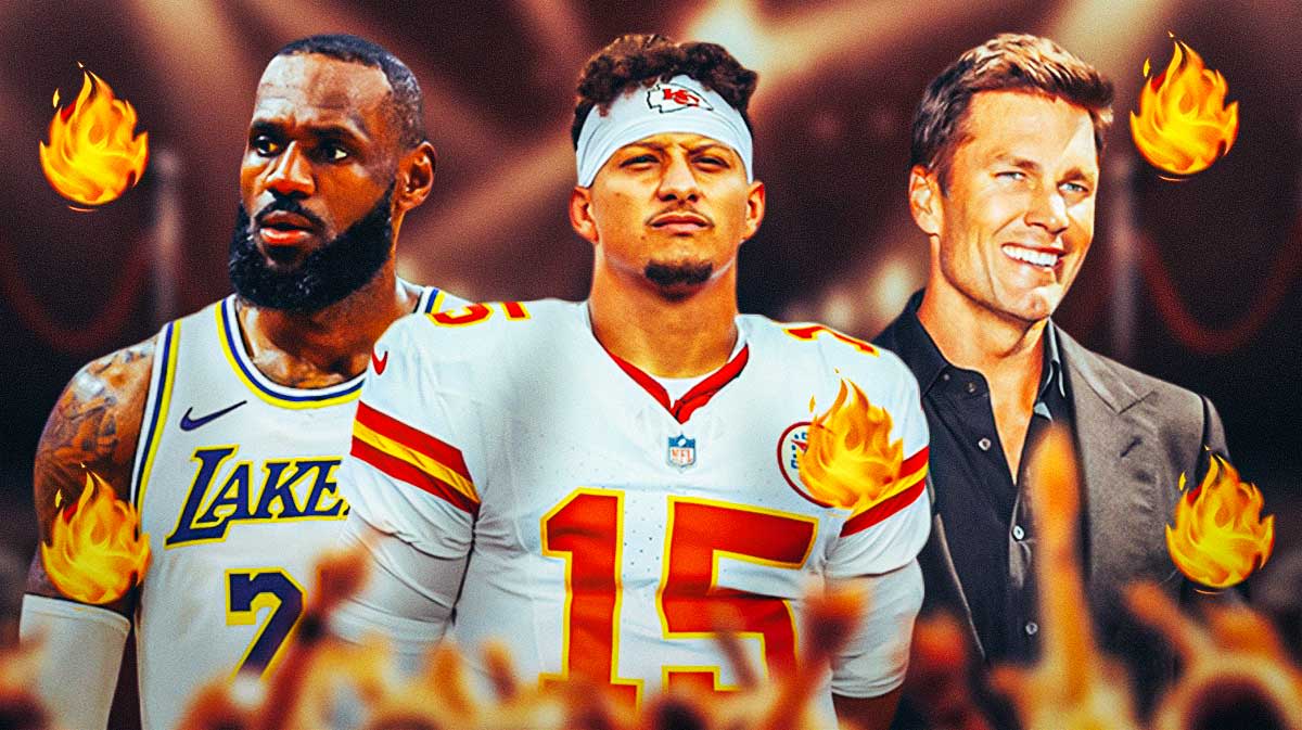 LeBron James Includes Tom Brady, Patrick Mahomes On 5-man Mount Rushmore Of NFL QBs