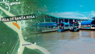 Descubre la Isla Santa Rosa, una joya fluvial del Amazonas que comparte frontera con 3 países de Sudamérica