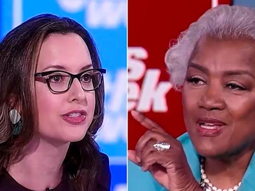 Donna Brazile cuts off former Trump official's melt down over 'free speech'