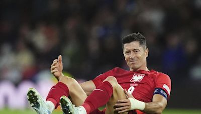 Lewandowski pidió el cambio con Polonia por molestias