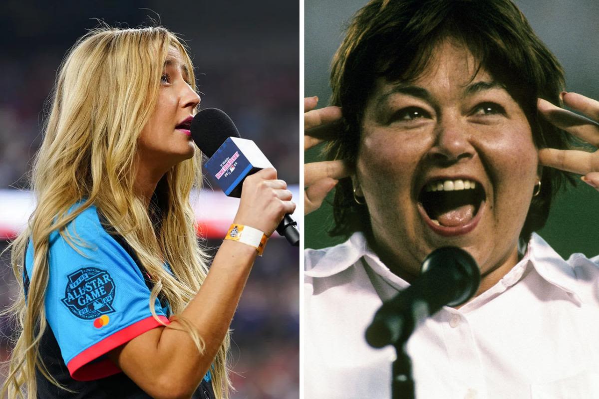 Roseanne Barr rushes to Ingrid Andress' defense after drunken national anthem meltdown: "Hardest In The World" To Sing