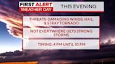 ALERT DAY: Strong storms possible through this evening