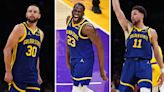 Warriors' Big Three meets moment with vintage performance vs. Lakers