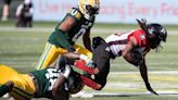 Redblacks rally early, late to edge winless Elks 37-34