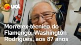 Washington Rodrigues, o Apolinho, morre aos 87 anos; ex-técnico do Flamengo enfrentava um câncer