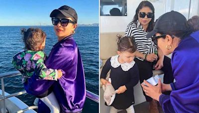 Priyanka Chopra’s cruise trip with daughter Malti Marie and mother Madhu Chopra in Queensland