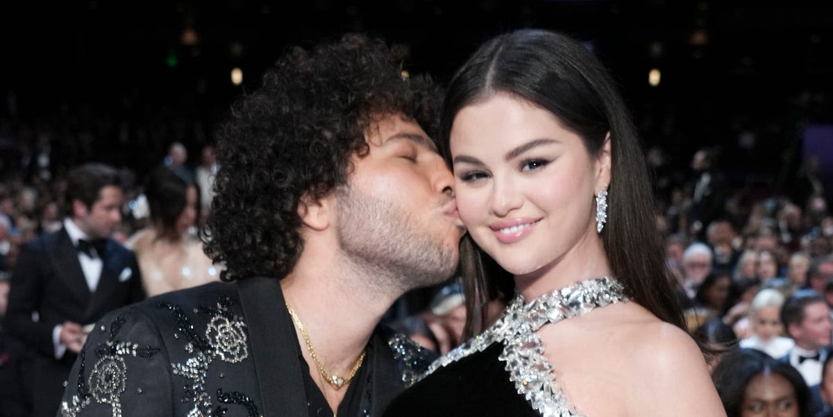 Benny Blanco Kisses Selena Gomez in a Photo She Shared of Their Secret Emmys Date