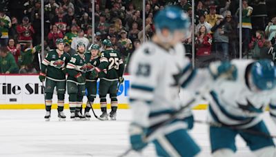 Joel Eriksson Ek joins Wild’s 30-goals club in victory over San Jose