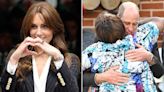 Kate Middleton Flashes Taylor Swift's Signature Move and Prince William Hugs Host 'Like a Brother' in Wales