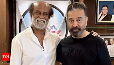 Kamal Haasan wishes a speedy recovery for Rajinikanth amid hospitalization | Tamil Movie News - Times of India