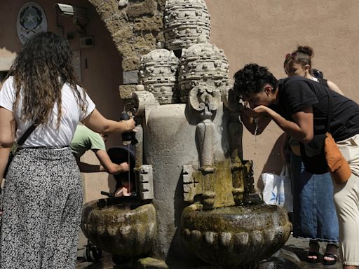 La ola de calor se intensifica en Italia con temperaturas superiores a los 40 grados