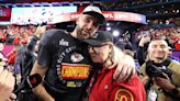 Travis Kelce Blames Mom Donna for His Bad First Pitch: 'Mom Kind of Threw Me Under the Bus'