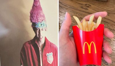 BTS’ V faces backlash over his Instagram post featuring McDonald's French fries