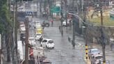 Chove forte em vários bairros do Rio