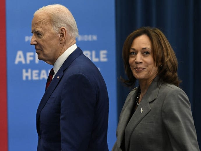 Kamala Harris is in a tough spot