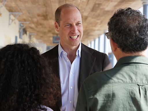 Prince William Visits Hospital on Isles of Scilly as Prince Harry and Meghan Markle Arrive in Nigeria