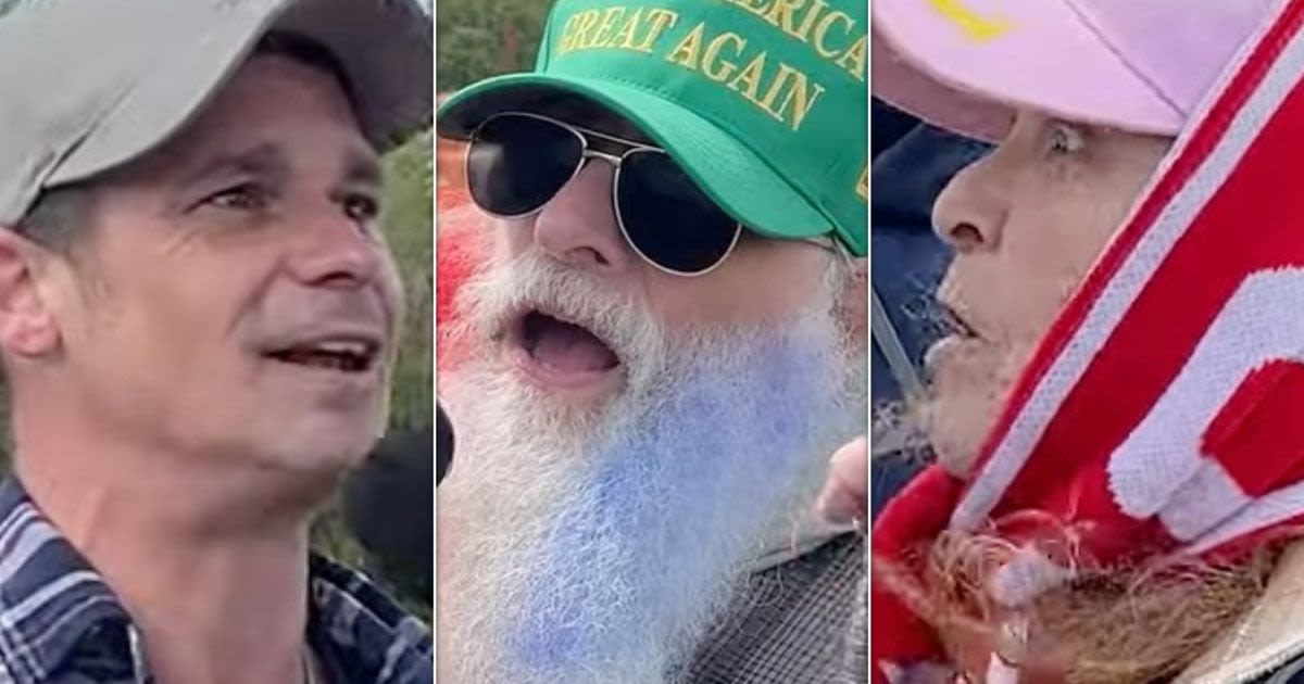 Trump Supporters Struggle To Explain Their Own Conspiracy Theories In Prankster Video