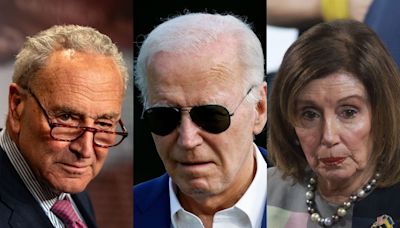 Pelosi, Schumer, Jeffries tell Biden he'll cost the Democrats Congress