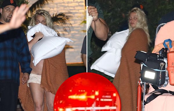 Britney Spears in Huge Fight With Boyfriend, Hotel Guests Fear Mental Breakdown