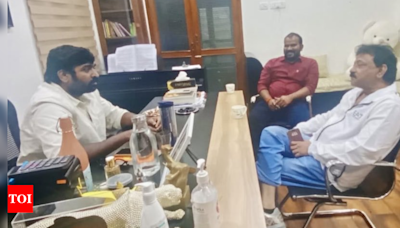 Ram Gopal Varma meets Vijay Sethupathi; Says "He is better in real" | Tamil Movie News - Times of India