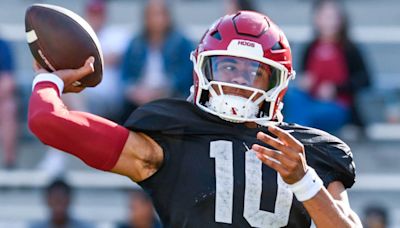 Pittman likes way Petrino helping Taylen Green develop quickly for Razorbacks