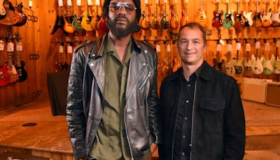 Gary Clark Jr. Guitar Center Rock Walk Induction