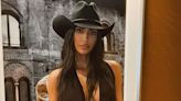 Kim Kardashian Wears Cowboy Hat and Flared Pants in Western-Themed Look for 2024 Super Bowl