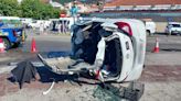 Muere un joven marinero en Cangas tras chocar contra un coche que huía de la Policía