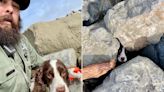 Jogger Helps Rescue Dog Buried Under Rocks on a San Francisco Beach Before Dangerous High Tide