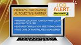 JOB ALERT: Caliber Collision in Longview needs an Automotive Painter